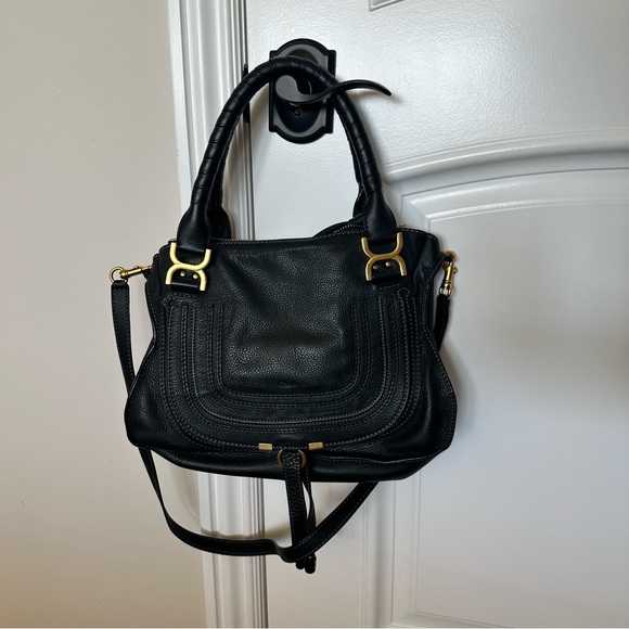 Chloé SMALL MARCIE BAG IN SOFT LEATHER - Picture 16 of 16